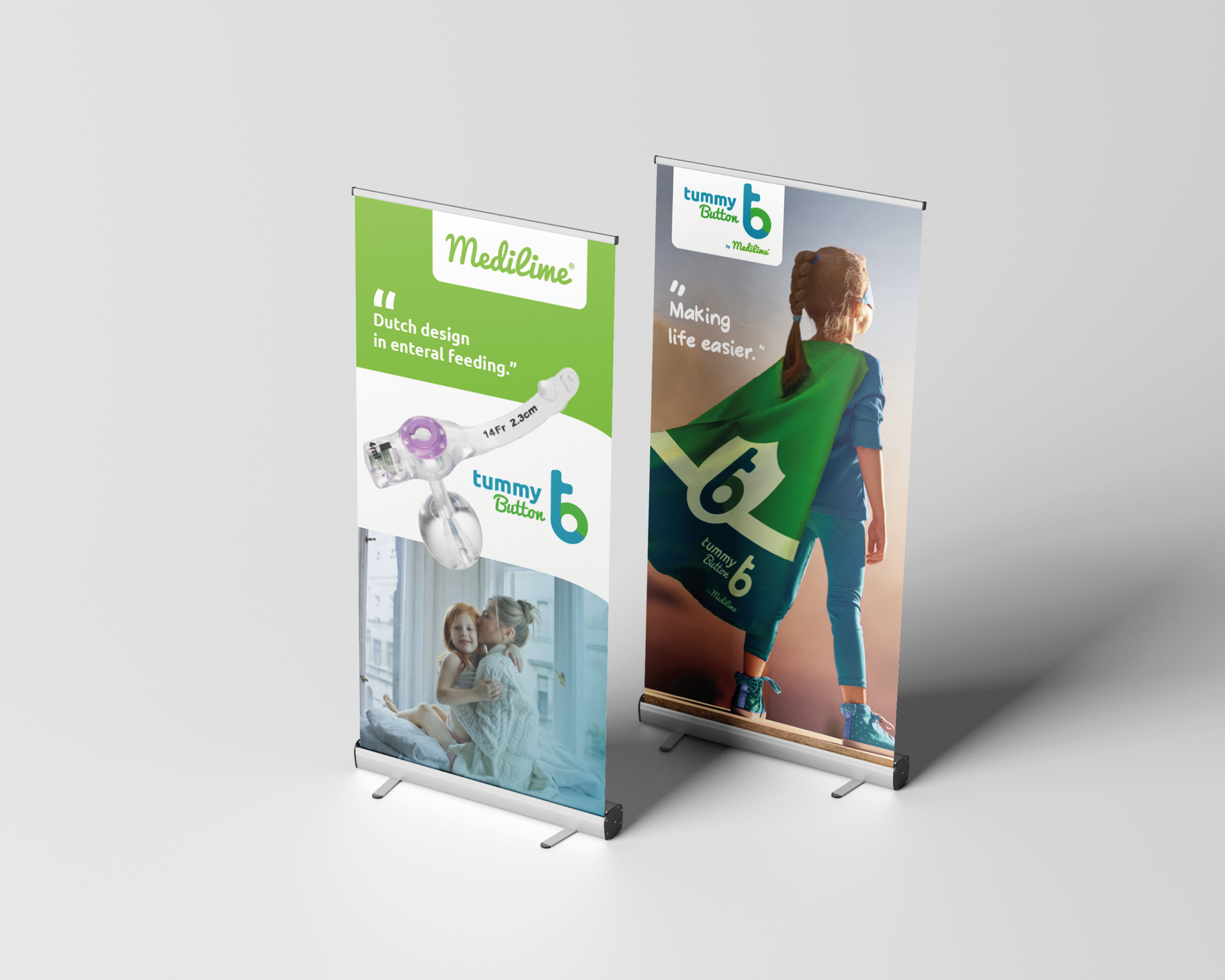 Ontwerp roll up banners