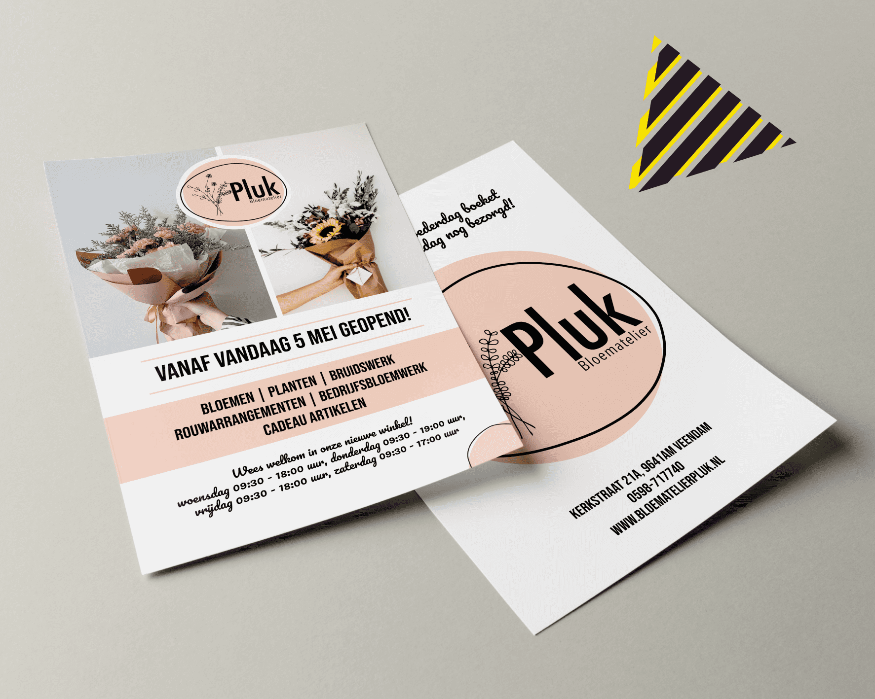 Ontwerp uitnodiging flyer