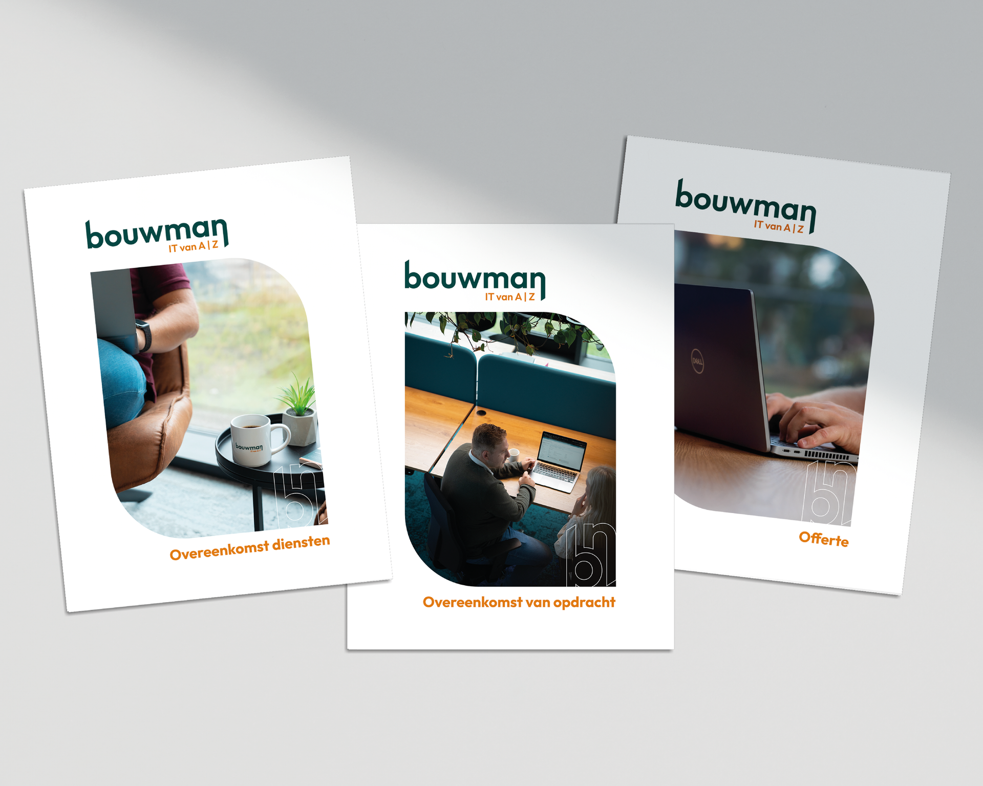 Bedrijfsdocumenten ontwerp Bouwman Tech